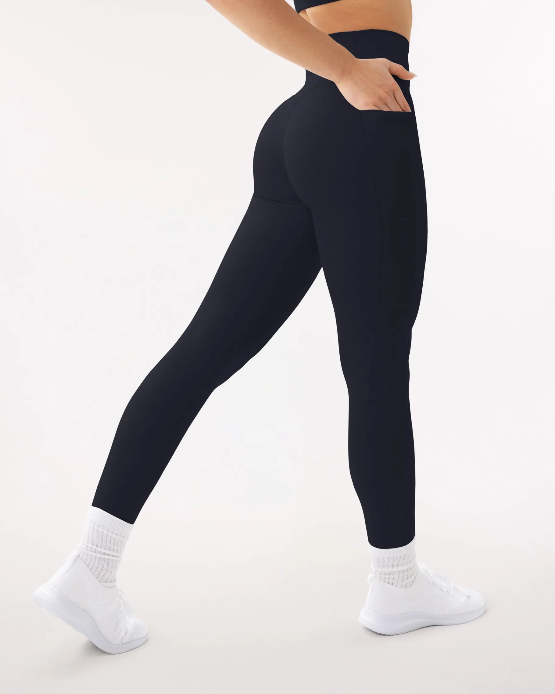 PAVOI With Pockets|Tall Length-High-Waisted Butt Lifting Tall-Length Leggings with Pockets