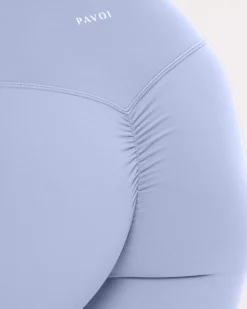 PAVOI Full Length-High-Waisted Lifting Full-Length Yoga Leggings with Scrunch
