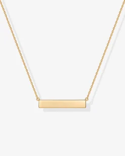 PAVOI Pendants|Layered-Horizontal Bar Necklace