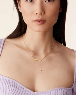 PAVOI Pendants|Layered-Horizontal Bar Necklace
