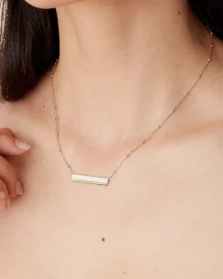 PAVOI Pendants|Layered-Horizontal Bar Necklace