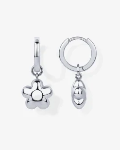 PAVOI Dangle & Threader|Huggies-In Bloom Dangle Huggies