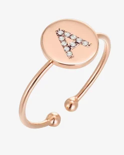 PAVOI Adjustable-Initial Ring