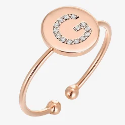 PAVOI Adjustable-Initial Ring