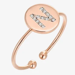 PAVOI Adjustable-Initial Ring