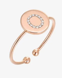 PAVOI Adjustable-Initial Ring