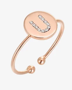 PAVOI Adjustable-Initial Ring