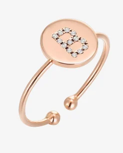 PAVOI Adjustable-Initial Ring