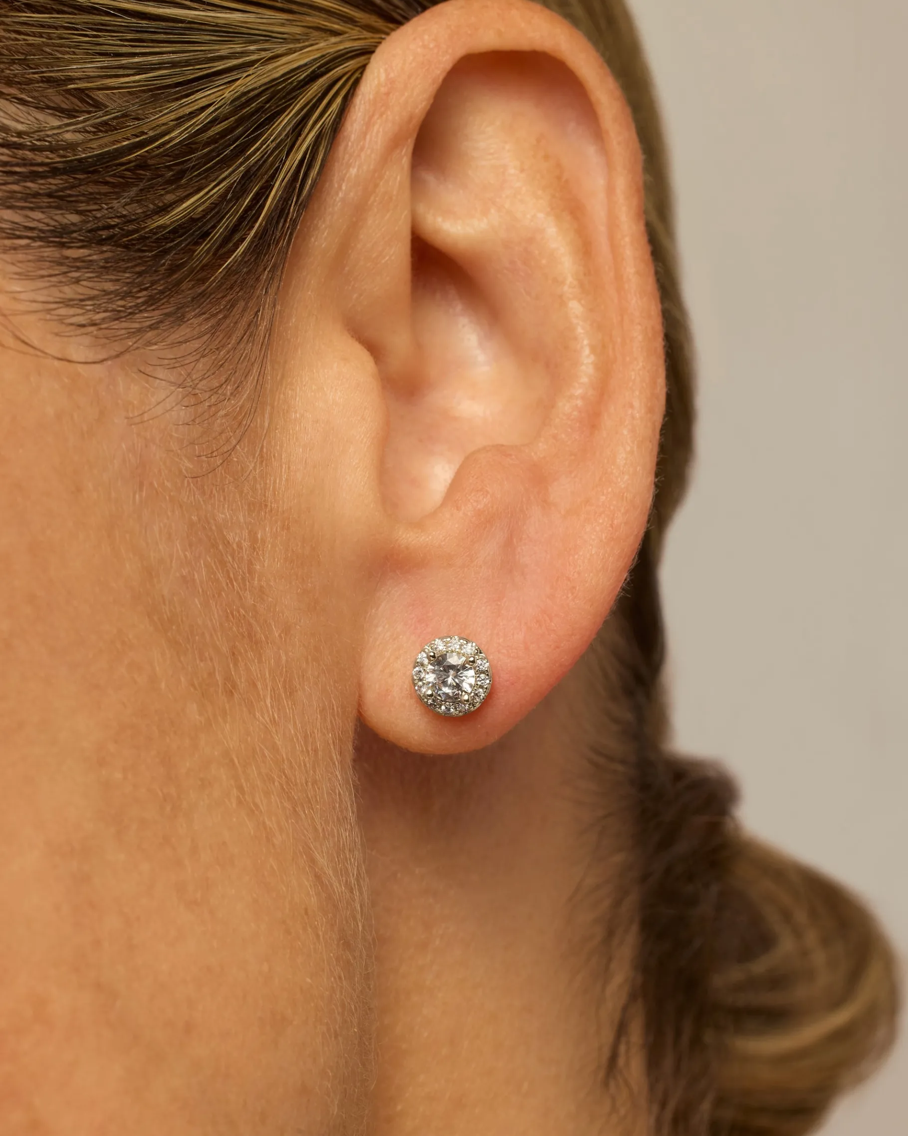 PAVOI Studs-Large Halo Studs