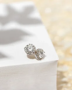 PAVOI Studs-Large Halo Studs