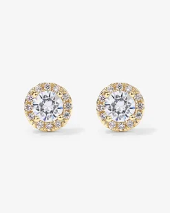 PAVOI Studs-Large Halo Studs