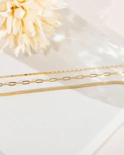 PAVOI Layered|Chains-Layered Chain Necklace