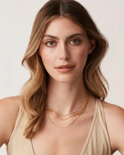 PAVOI Layered|Chains-Layered Chain Necklace