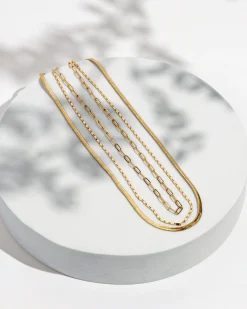 PAVOI Layered|Chains-Layered Chain Necklace