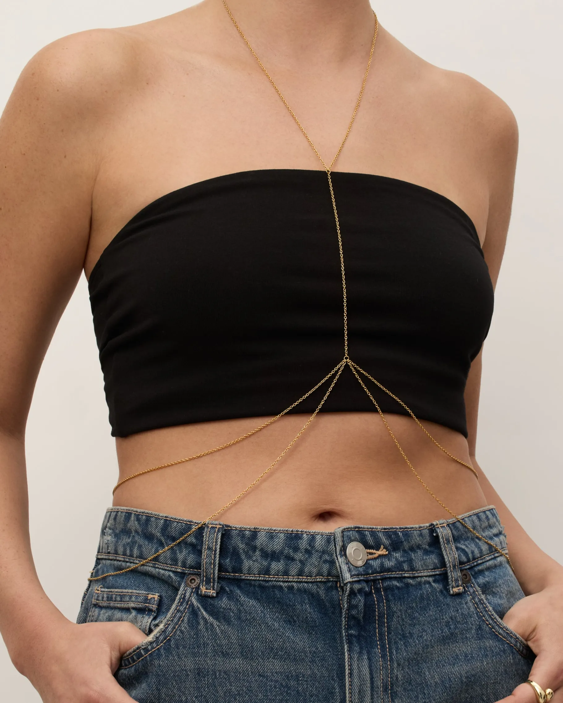 PAVOI Body Chains-Layered Double Body Chain