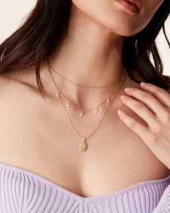 PAVOI Pearls|Pendants-Layered North Star Pendant Necklace