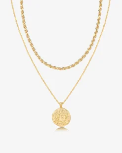 PAVOI Pendants|Layered-Layered Rope Chain Necklace