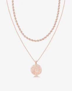 PAVOI Pendants|Layered-Layered Rope Chain Necklace