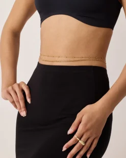 PAVOI Body Chains-Layered Waist Body Chain