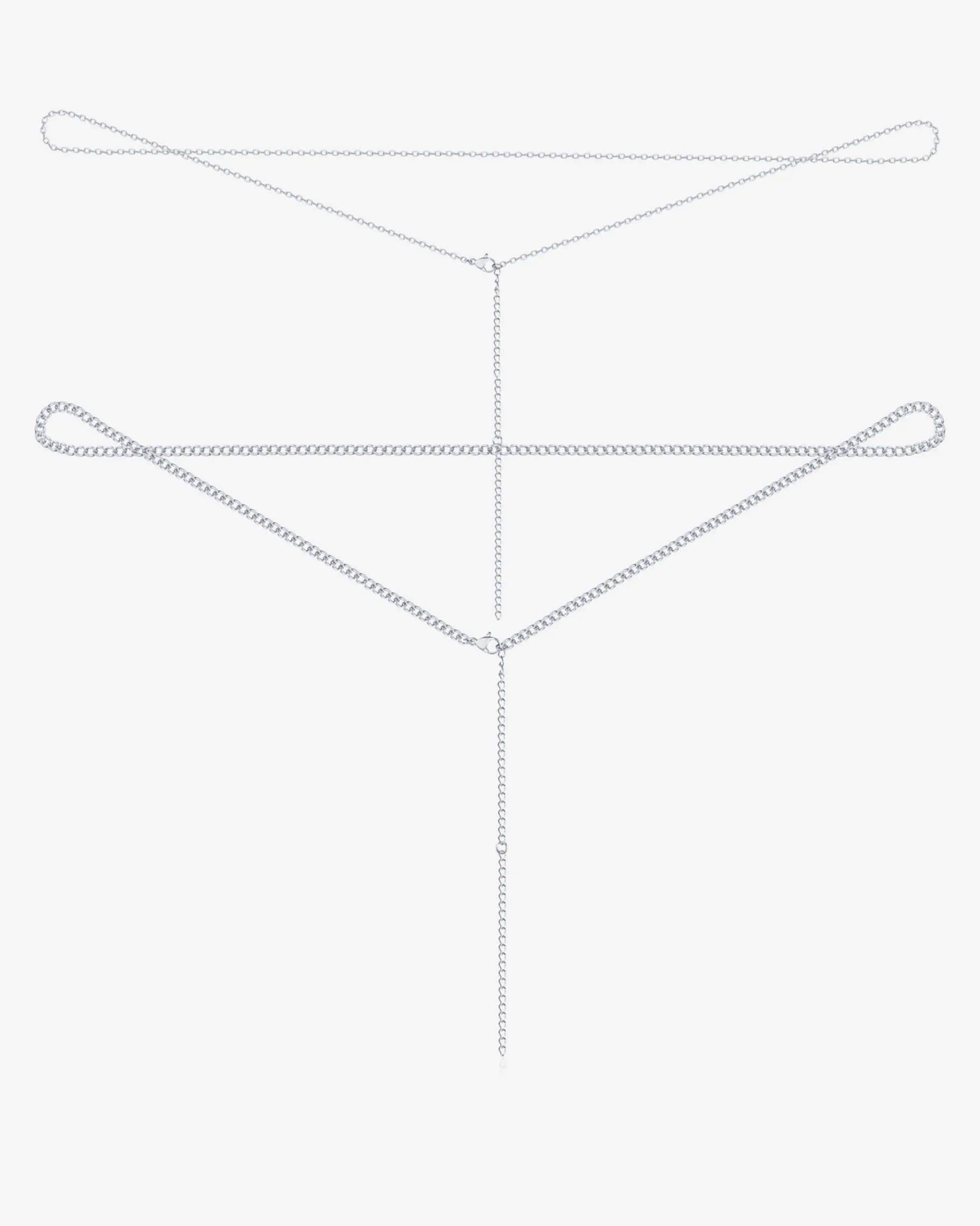 PAVOI Body Chains-Layered Waist Body Chain