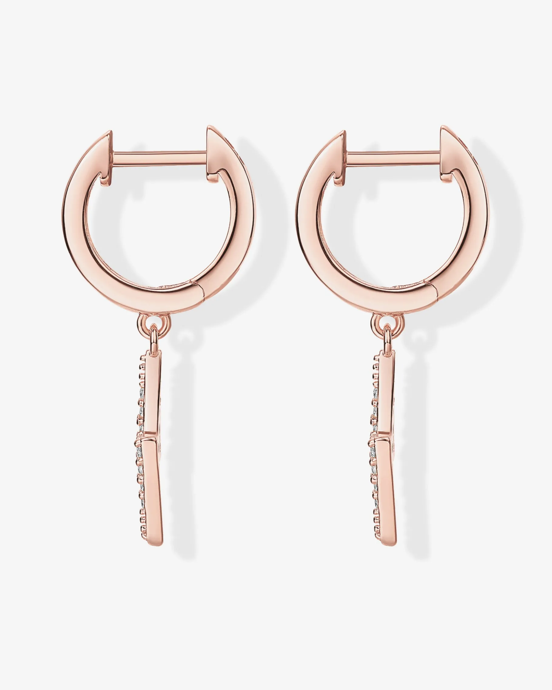 PAVOI Dangle & Threader|Huggies-Lightning Bolt Huggies