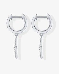 PAVOI Dangle & Threader|Huggies-Lightning Bolt Huggies