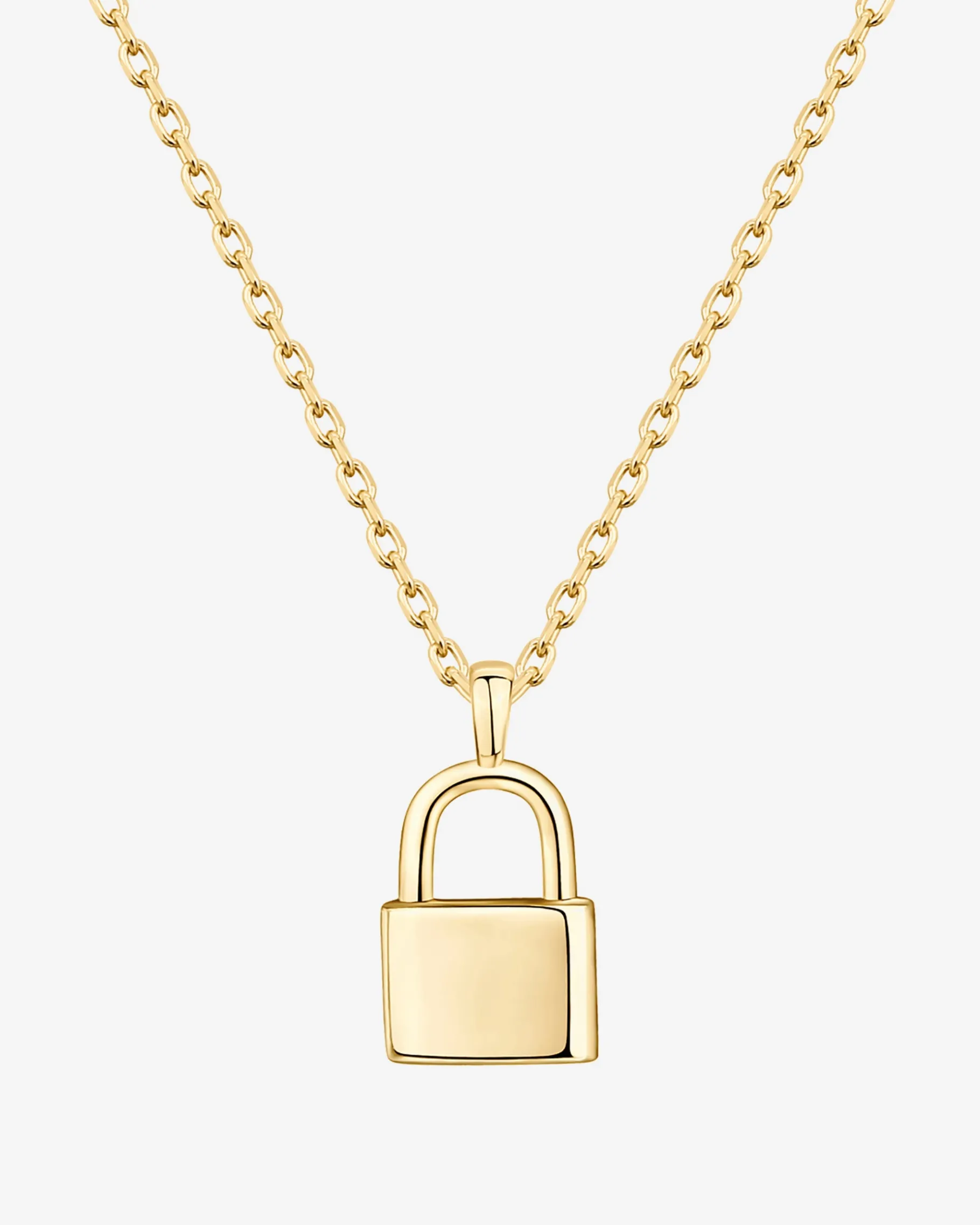 PAVOI Pendants-Lock Pendant Necklace