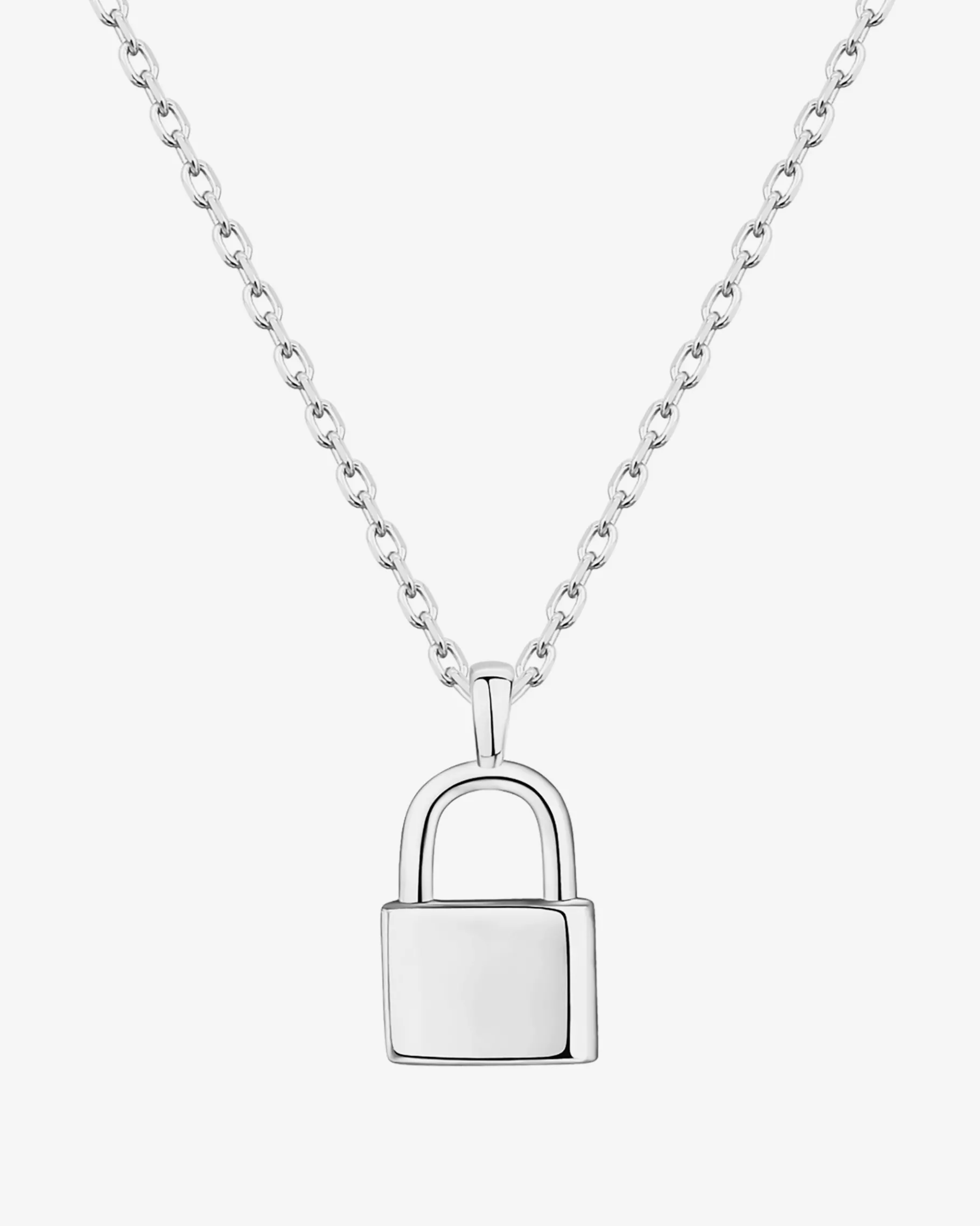 PAVOI Pendants-Lock Pendant Necklace