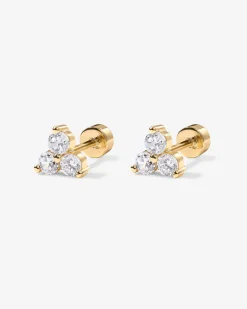 PAVOI Flat Backs|Studs-Lotus Screw Back Stud