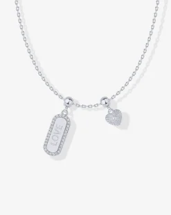 PAVOI Charms|Pendants-Love Mood Charm Necklace