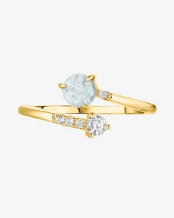 PAVOI Adjustable|Stackable-Luna Ring