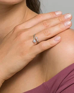 PAVOI Adjustable|Stackable-Luna Ring