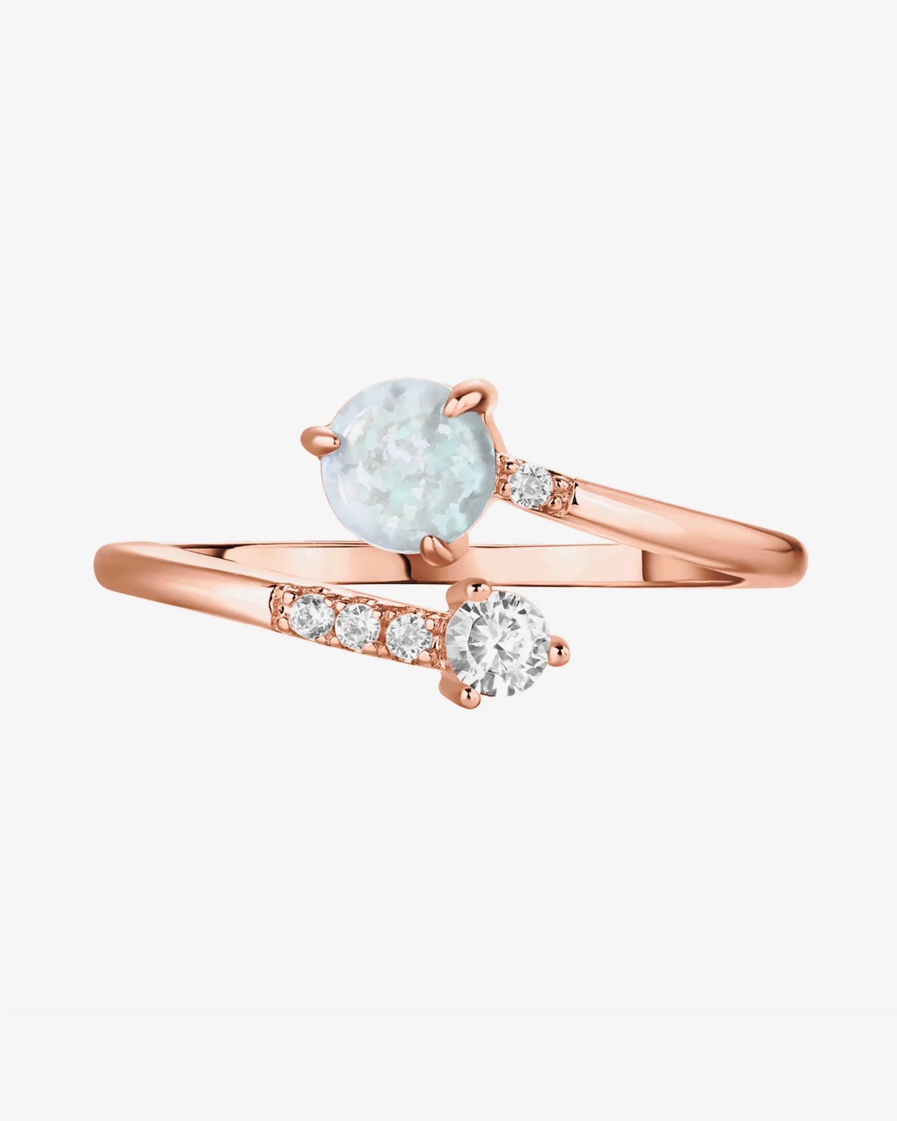 PAVOI Adjustable|Stackable-Luna Ring