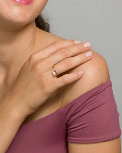 PAVOI Adjustable|Stackable-Luna Ring