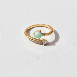 PAVOI Adjustable|Stackable-Luna Ring