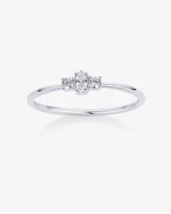 PAVOI Stackable-Magnolia Thin Ring