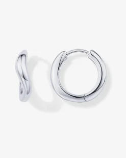 PAVOI Huggies|Hoops-Mar Wavy Hoops