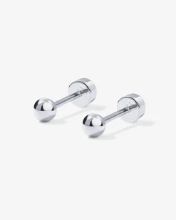 PAVOI Flat Backs|Studs-Medium Sphere Screw Back Studs