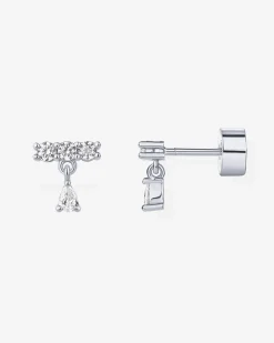 PAVOI Dangle & Threader|Flat Backs-Mini Cluster Dangle Screwbacks