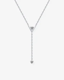 PAVOI Lariat-Mini Drop Lariat Necklace