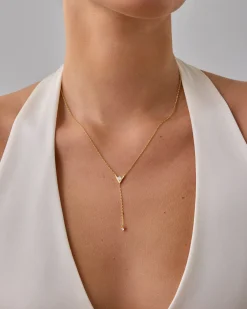 PAVOI Lariat-Mini Drop Lariat Necklace