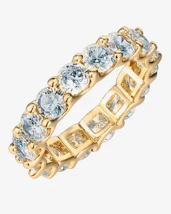PAVOI Stackable|Eternity-4mm Round Eternity Band