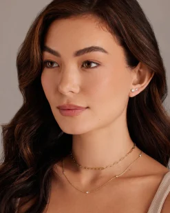PAVOI Studs-Moissanite Studs