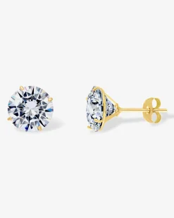 PAVOI Studs-Moissanite Studs
