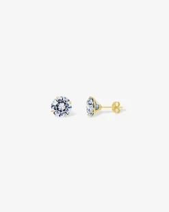PAVOI Studs-Moissanite Studs