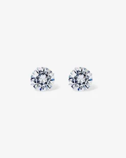 PAVOI Studs-Moissanite Studs
