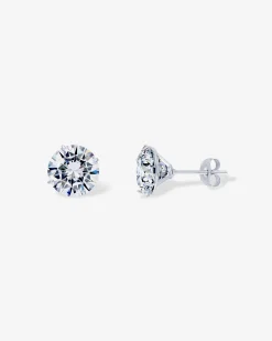 PAVOI Studs-Moissanite Studs