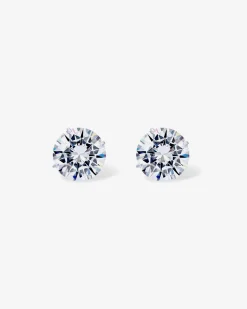 PAVOI Studs-Moissanite Studs