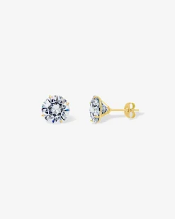 PAVOI Studs-Moissanite Studs