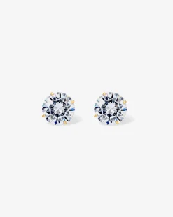 PAVOI Studs-Moissanite Studs